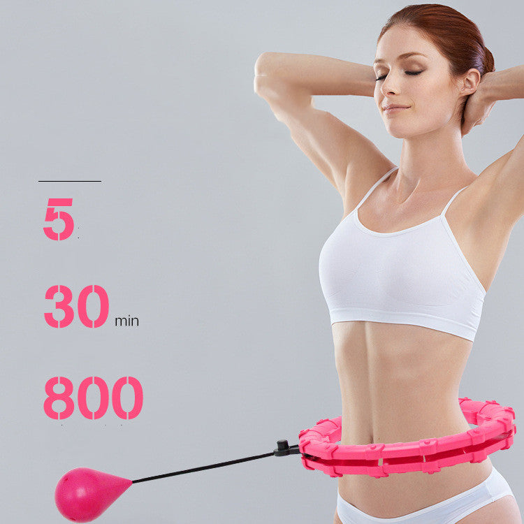 Adjustable Fitness Hoop – Slim Waist & Burn Fat Fast