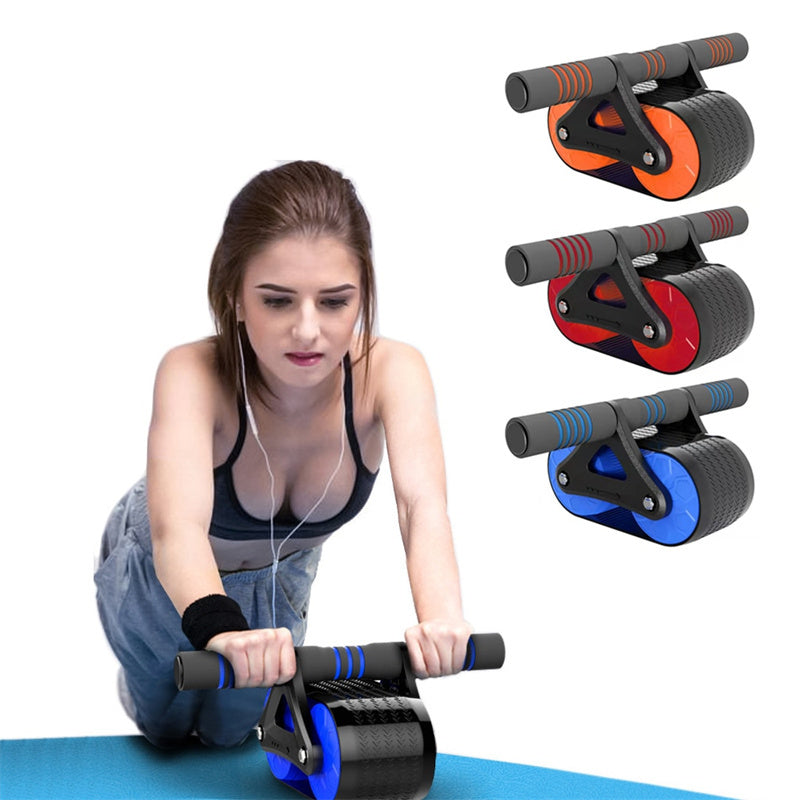 Automatic Rebound Ab Roller – Stronger Core, Effortless Workout!