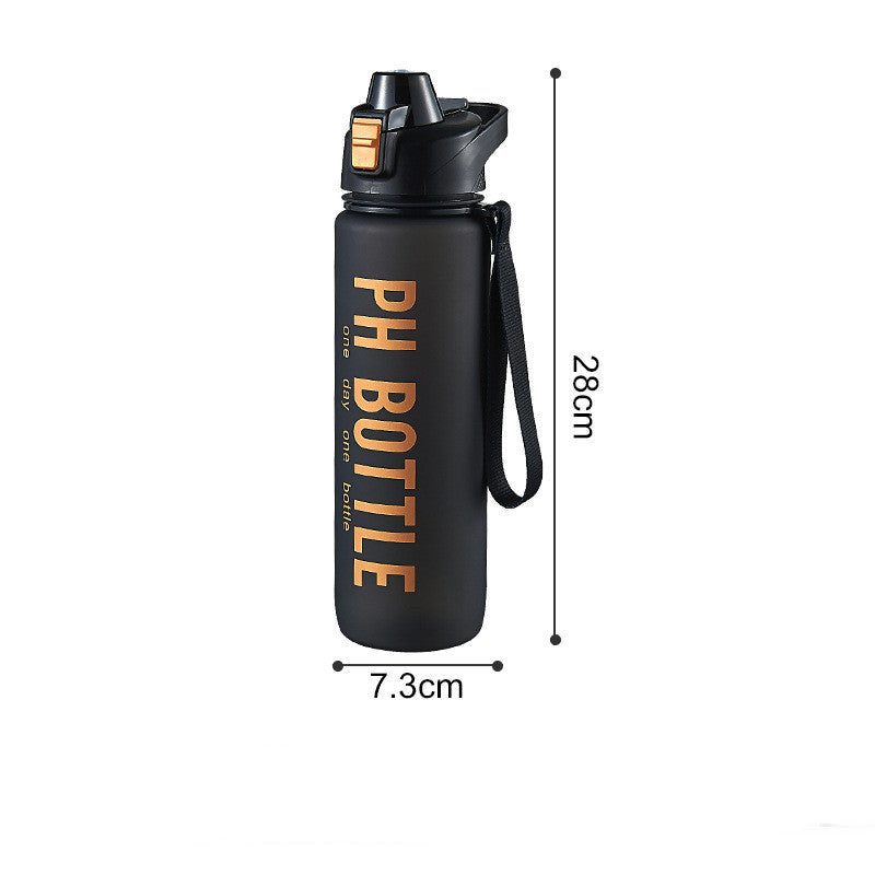 Men's Large-Capacity Portable Water Bottle – 1000ml